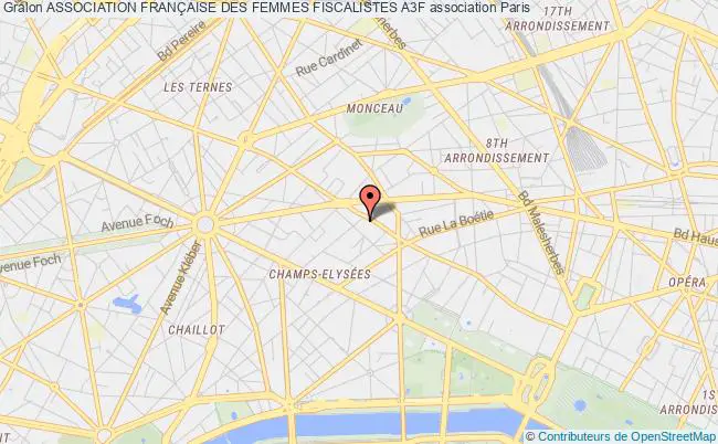 plan association Association FranÇaise Des Femmes Fiscalistes A3f Paris
