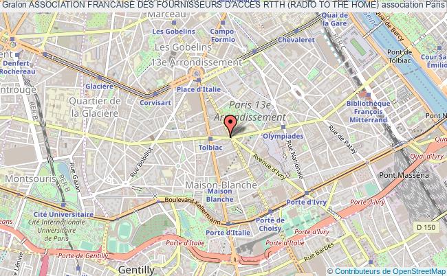 plan association Association Francaise Des Fournisseurs D'acces Rtth (radio To The Home) Paris