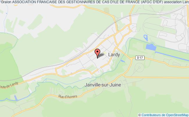 plan association Association Francaise Des Gestionnaires De Cas D'ile De France (afgc D'idf) Lardy