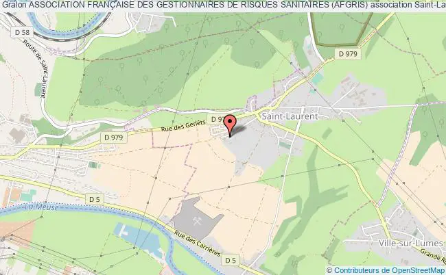 plan association Association FranÇaise Des Gestionnaires De Risques Sanitaires (afgris) Saint-Laurent