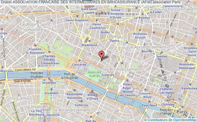 plan association Association Francaise Des Intermediaires En Bancassurance (afib) Paris