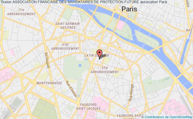 plan association Association Francaise Des Mandataires De Protection Future Paris