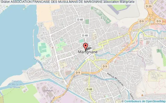 plan association Association Francaise Des Musulmans De Marignane Marignane