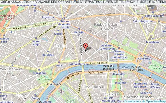 plan association Association FranÇaise Des Operateurs D'infrastructures De Telephonie Mobile (ofitem) Paris