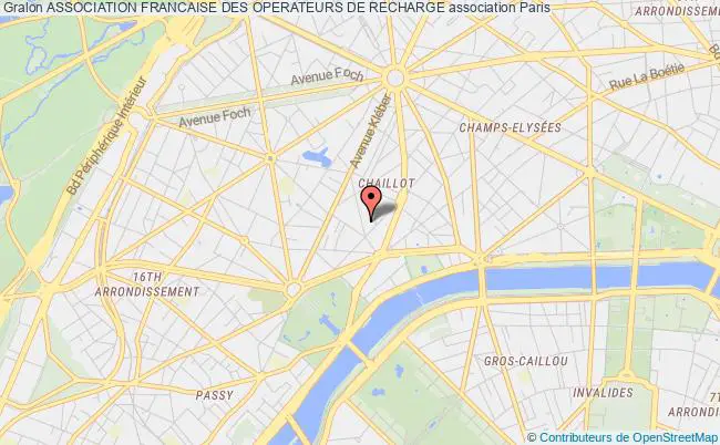 plan association Association Francaise Des Operateurs De Recharge Paris