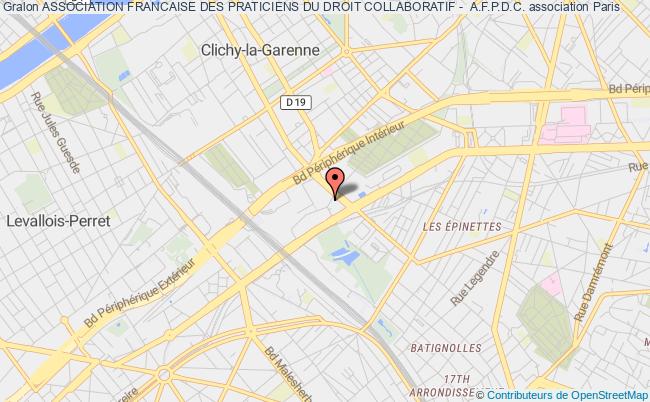 plan association Association Francaise Des Praticiens Du Droit Collaboratif -  A.f.p.d.c. Paris 17e