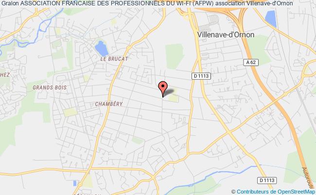 plan association Association Francaise Des Professionnels Du Wi-fi (afpw) Villenave-d'Ornon