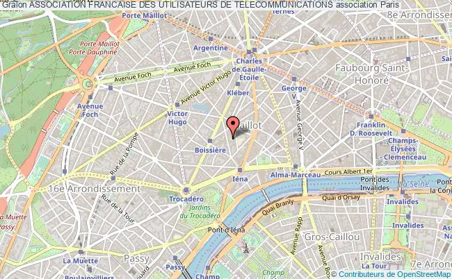plan association Association Francaise Des Utilisateurs De Telecommunications Paris