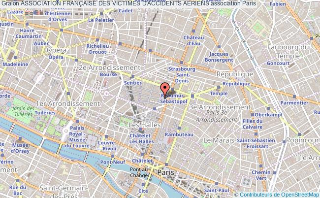 plan association Association FranÇaise Des Victimes D'accidents Aeriens Paris