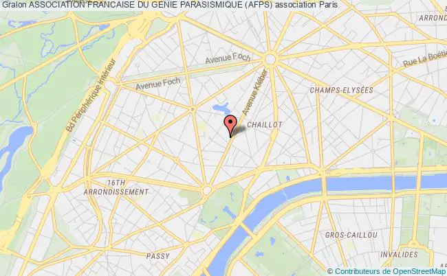 plan association Association Francaise Du Genie Parasismique (afps) Paris