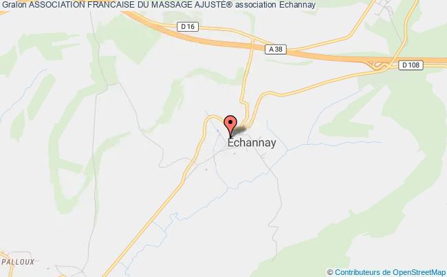 plan association Association Francaise Du Massage AjustÉ® Échannay
