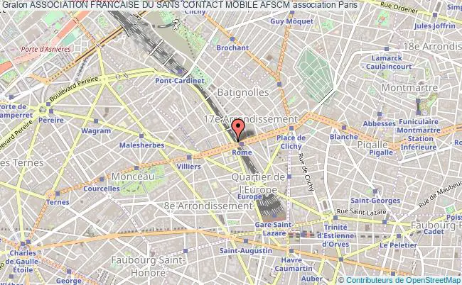 plan association Association Francaise Du Sans Contact Mobile Afscm Paris