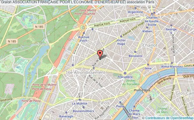 plan association Association FranÇaise Pour L'economie D'energie(afee) Paris