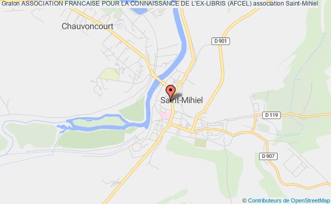 plan association Association Francaise Pour La Connaissance De L'ex-libris (afcel) Saint-Mihiel