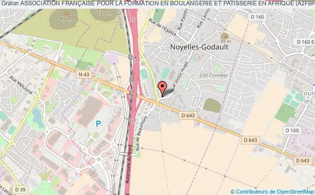 plan association Association FranÇaise Pour La Formation En Boulangerie Et Patisserie En Afrique (a2fbpa) Noyelles-Godault