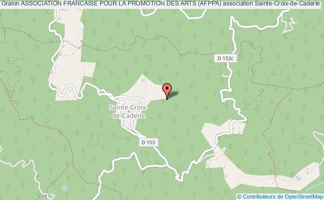 plan association Association Francaise Pour La Promotion Des Arts (afppa) Sainte-Croix-de-Caderle