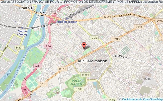 plan association Association Francaise Pour La Promotion Du Developpement Mobile (afpdm) Rueil-Malmaison