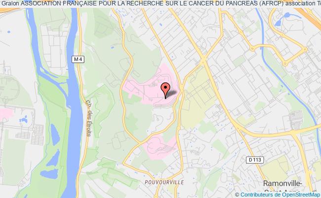 plan association Association FranÇaise Pour La Recherche Sur Le Cancer Du Pancreas (afrcp) Toulouse cedex 9