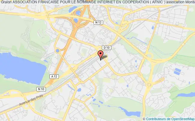 plan association Association Francaise Pour Le Nommage Internet En Cooperation ( Afnic ) Montigny-le-Bretonneux