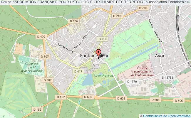 plan association Association FranÇaise Pour L?Écologie Circulaire Des Territoires Fontainebleau