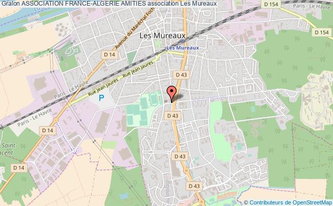 plan association Association France-algerie Amities Les   Mureaux