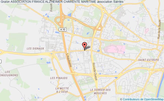 plan association Association France Alzheimer Charente Maritime Saintes