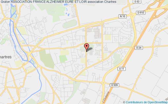 plan association Association France Alzheimer Eure Et Loir Chartres