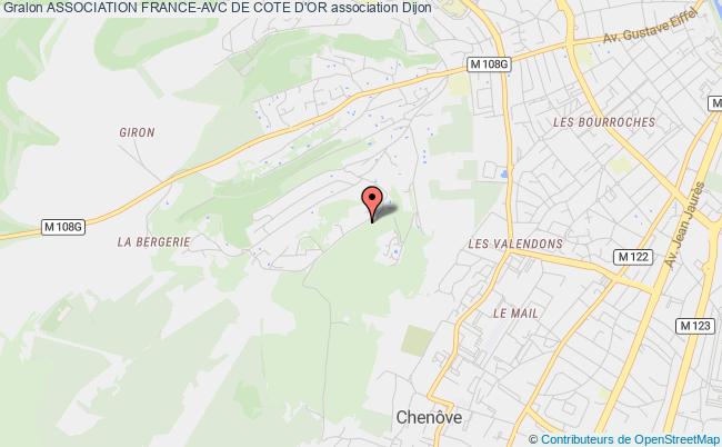 plan association Association France-avc De Cote D'or Dijon