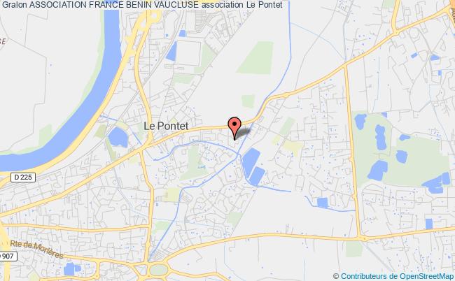 plan association Association France Benin Vaucluse Le Pontet