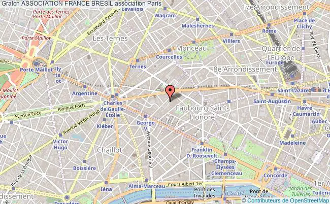 plan association Association France Bresil Paris