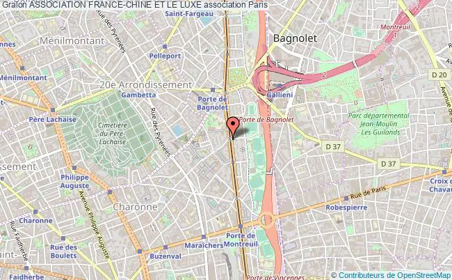 plan association Association France-chine Et Le Luxe Paris