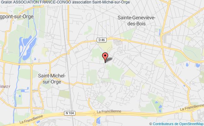 plan association Association France-congo Saint-Michel-sur-Orge