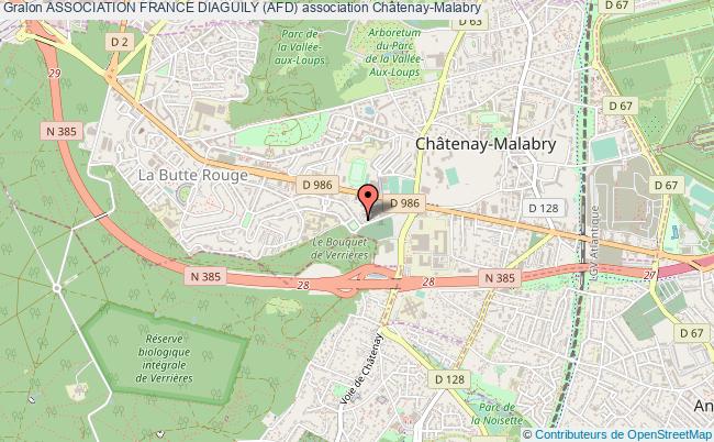 plan association Association France Diaguily (afd) Châtenay-Malabry