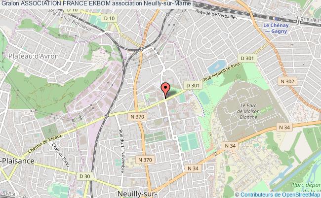 plan association Association France Ekbom Neuilly-sur-Marne