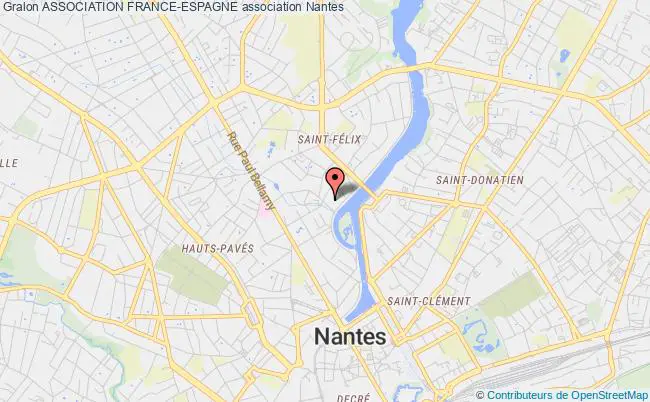 plan association Association France-espagne Nantes
