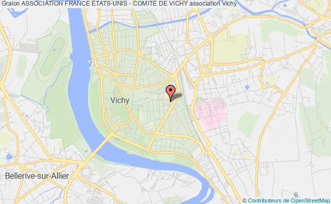 plan association Association France États-unis - ComitÉ De Vichy Vichy
