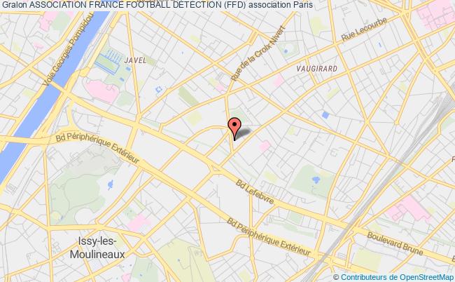 plan association Association France Football DÉtection (ffd) Paris