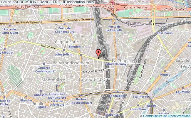 plan association Association France Frioul Paris