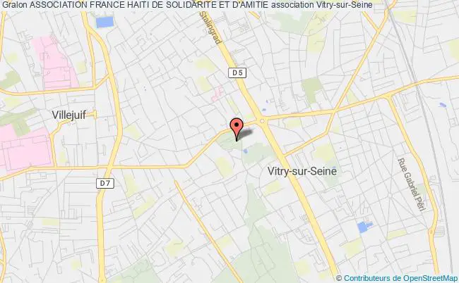 plan association Association France Haiti De Solidarite Et D'amitie Vitry-sur-Seine