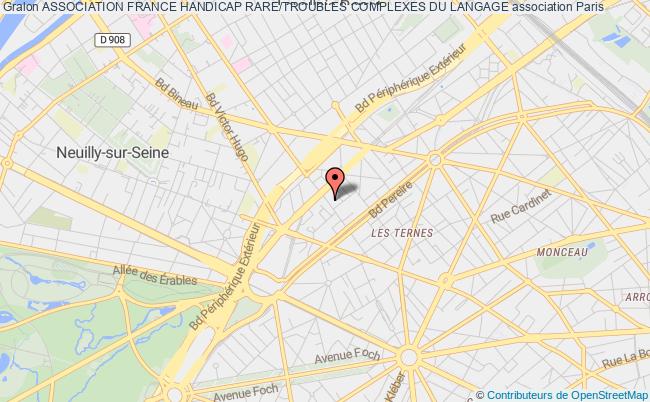 plan association Association France Handicap Rare/troubles Complexes Du Langage Paris
