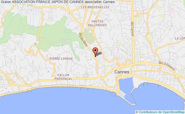 plan association Association France Japon De Cannes Cannes