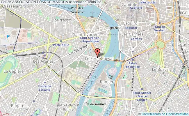 plan association Association France-maroua Toulouse
