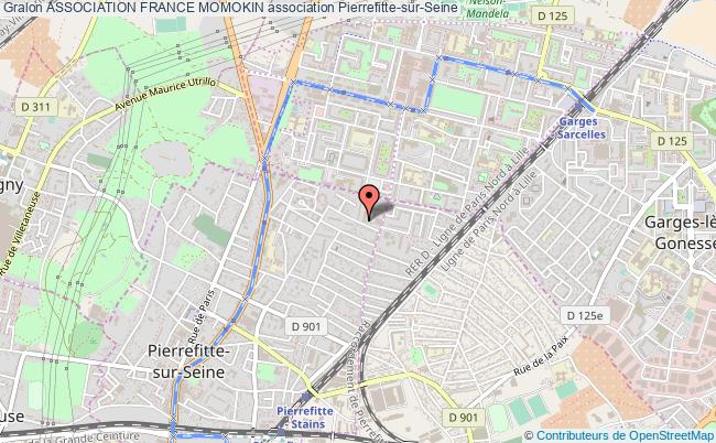 plan association Association France Momokin Pierrefitte-sur-Seine