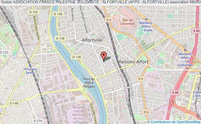 plan association Association France Palestine Solidarite - Alfortville (afps - Alfortville) Alfortville