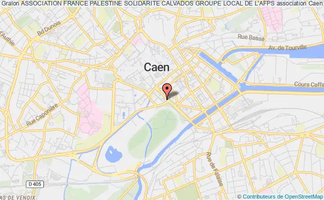 plan association Association France Palestine Solidarite Calvados Groupe Local De L'afps Caen