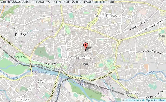 plan association Association France Palestine Solidarite (pau) Pau
