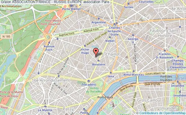 plan association Association France - Russie Europe Paris