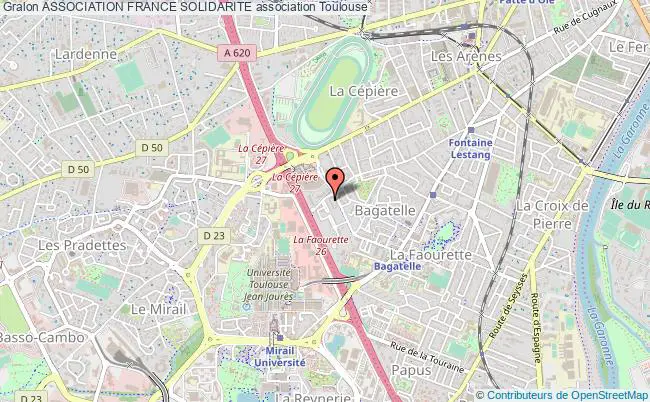 plan association Association France Solidarite Toulouse