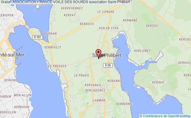 plan association Association France-voile Des Sourds Saint-Philibert