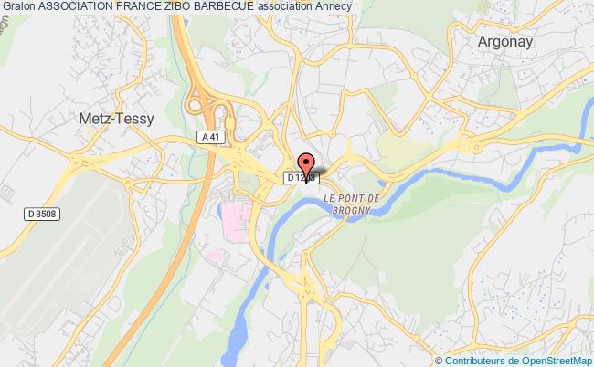 plan association Association France Zibo Barbecue Annecy